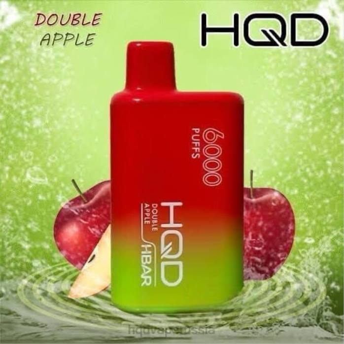 HQD HBAR 6000 затяжек двойное яблоко L46N49 HQD Цена