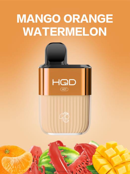HQD HOT 5000 затяжек манго, апельсин, арбуз L46N60 HQD Заказать Онлайн