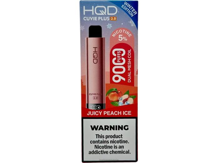 HQD CUVIE PLUS 2.0 (зимний выпуск) сочный персиковый лед L46N204 HQD Купить Спб