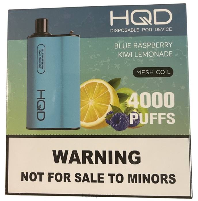 HQD BOX 4000 затяжек черничный малиновый киви лимонад L46N85 HQD Купить Москва
